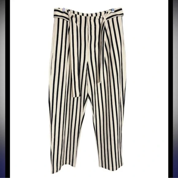 NWT Polo Ralph Lauren Striped Women's
Pants size 10 black & white - Picture 2 of 10